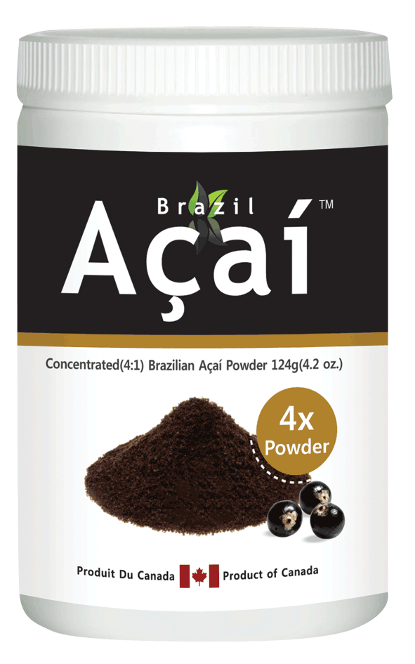 BRAZIL ACAI 4X CONCENTRATED POWDER (124G)